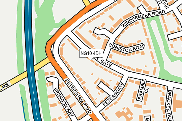 NG10 4DH map - OS OpenMap – Local (Ordnance Survey)