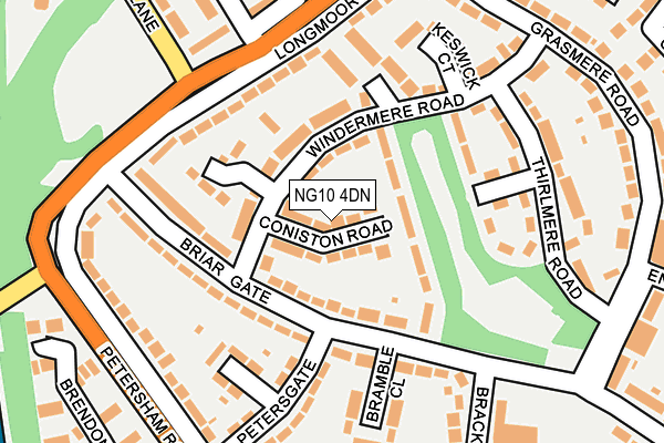 NG10 4DN map - OS OpenMap – Local (Ordnance Survey)