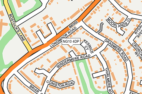 NG10 4DP map - OS OpenMap – Local (Ordnance Survey)