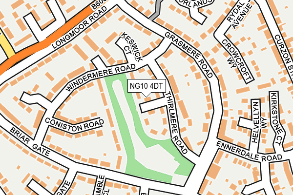 NG10 4DT map - OS OpenMap – Local (Ordnance Survey)