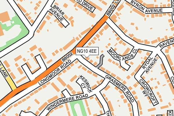 NG10 4EE map - OS OpenMap – Local (Ordnance Survey)