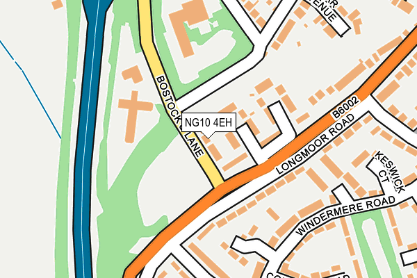 NG10 4EH map - OS OpenMap – Local (Ordnance Survey)