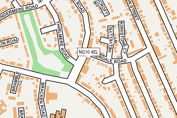 NG10 4EL map - OS OpenMap – Local (Ordnance Survey)