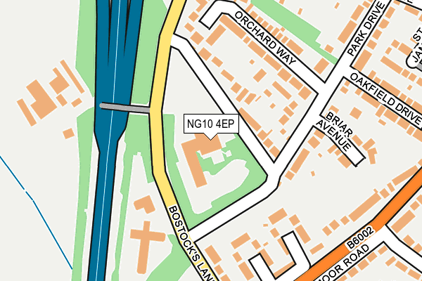 NG10 4EP map - OS OpenMap – Local (Ordnance Survey)