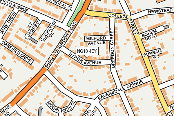 NG10 4EY map - OS OpenMap – Local (Ordnance Survey)