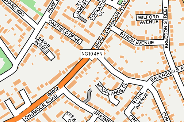 NG10 4FN map - OS OpenMap – Local (Ordnance Survey)