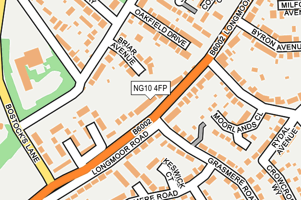 NG10 4FP map - OS OpenMap – Local (Ordnance Survey)