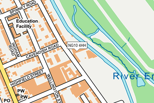 NG10 4HH map - OS OpenMap – Local (Ordnance Survey)