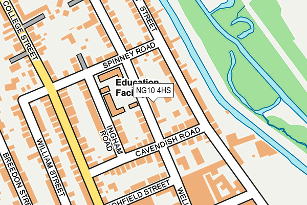 NG10 4HS map - OS OpenMap – Local (Ordnance Survey)