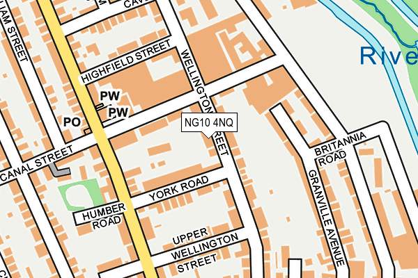 NG10 4NQ map - OS OpenMap – Local (Ordnance Survey)