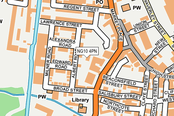 NG10 4PN map - OS OpenMap – Local (Ordnance Survey)