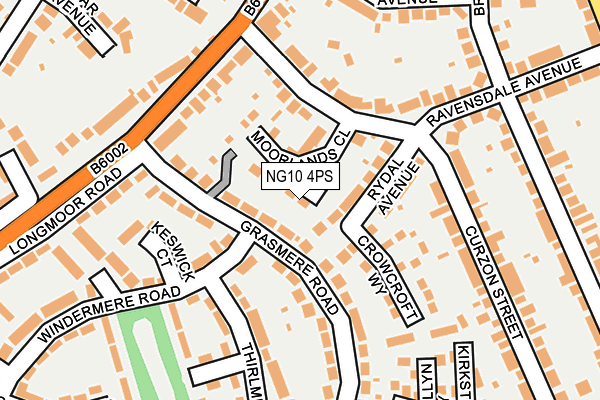 NG10 4PS map - OS OpenMap – Local (Ordnance Survey)