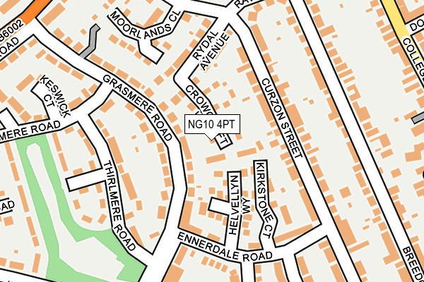 NG10 4PT map - OS OpenMap – Local (Ordnance Survey)