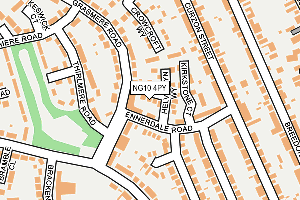 NG10 4PY map - OS OpenMap – Local (Ordnance Survey)