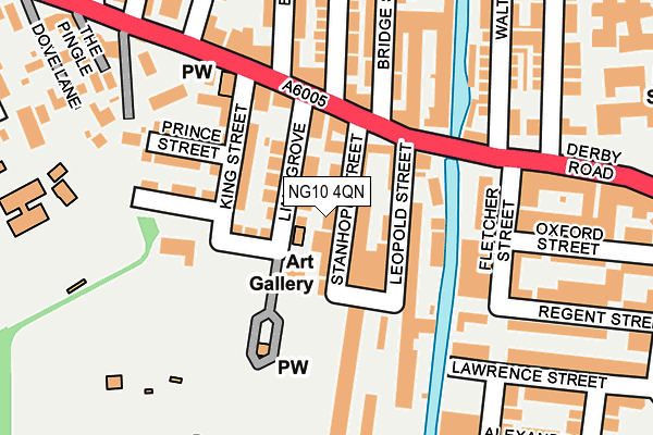 NG10 4QN map - OS OpenMap – Local (Ordnance Survey)