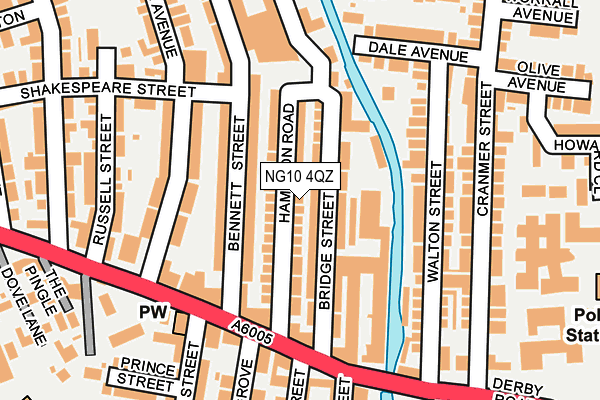 NG10 4QZ map - OS OpenMap – Local (Ordnance Survey)