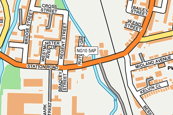 NG10 5AP map - OS OpenMap – Local (Ordnance Survey)