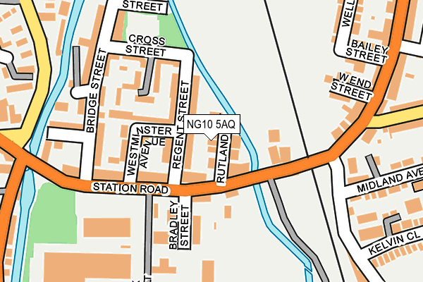 NG10 5AQ map - OS OpenMap – Local (Ordnance Survey)