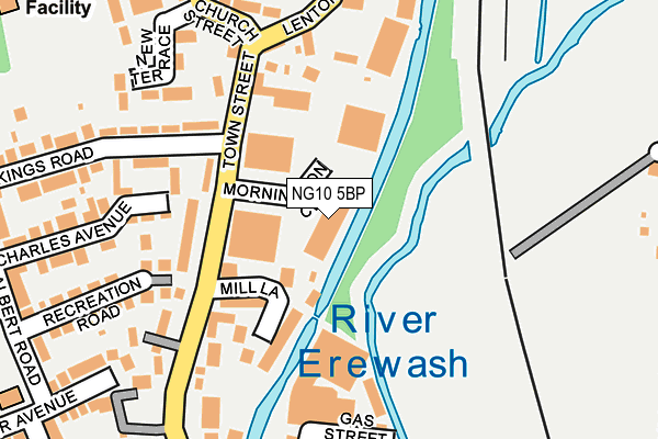 NG10 5BP map - OS OpenMap – Local (Ordnance Survey)