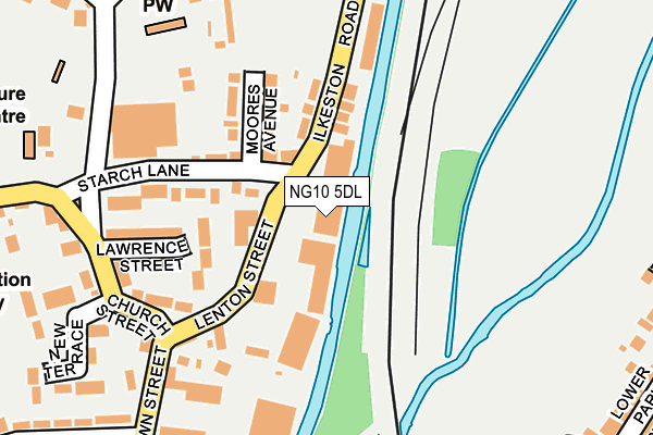 NG10 5DL map - OS OpenMap – Local (Ordnance Survey)