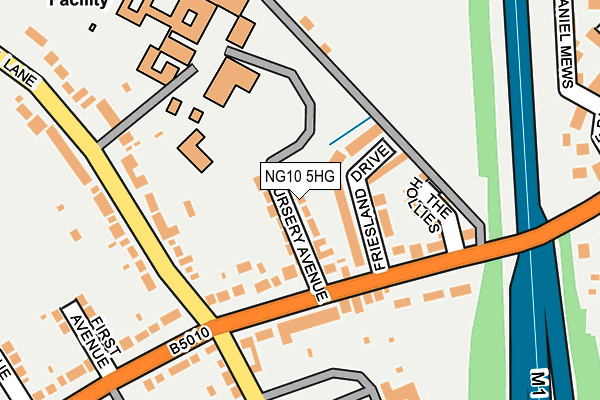 NG10 5HG map - OS OpenMap – Local (Ordnance Survey)