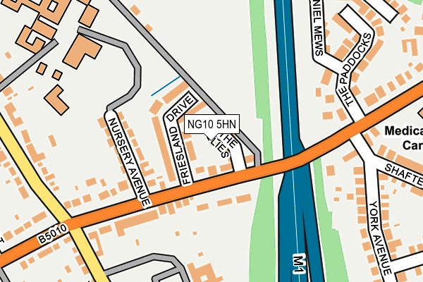 NG10 5HN map - OS OpenMap – Local (Ordnance Survey)