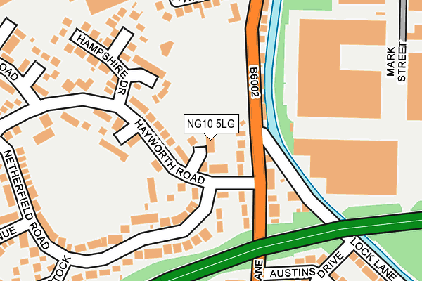 NG10 5LG map - OS OpenMap – Local (Ordnance Survey)