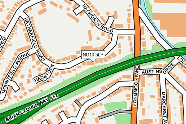 NG10 5LP map - OS OpenMap – Local (Ordnance Survey)