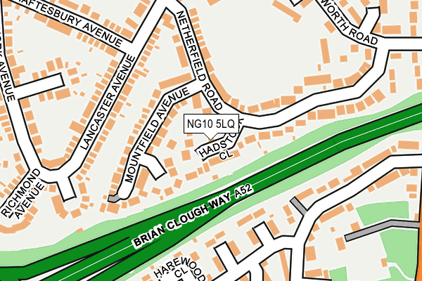 NG10 5LQ map - OS OpenMap – Local (Ordnance Survey)