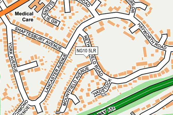 NG10 5LR map - OS OpenMap – Local (Ordnance Survey)