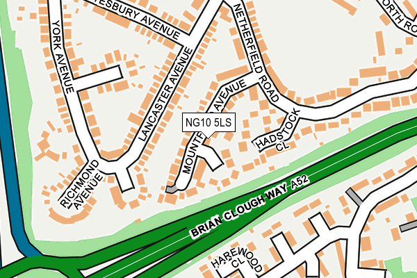 NG10 5LS map - OS OpenMap – Local (Ordnance Survey)