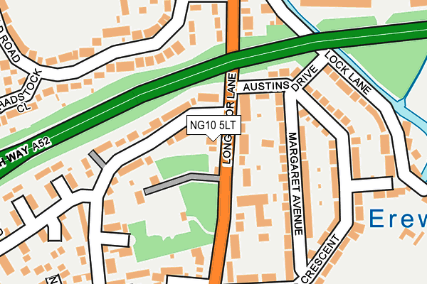 NG10 5LT map - OS OpenMap – Local (Ordnance Survey)