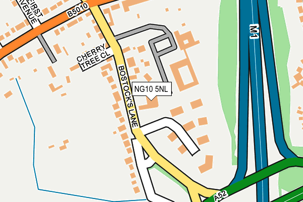 NG10 5NL map - OS OpenMap – Local (Ordnance Survey)