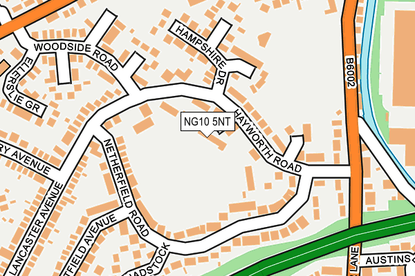 NG10 5NT map - OS OpenMap – Local (Ordnance Survey)