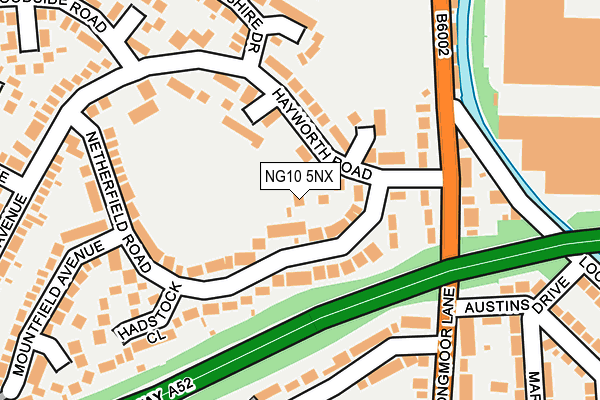 NG10 5NX map - OS OpenMap – Local (Ordnance Survey)