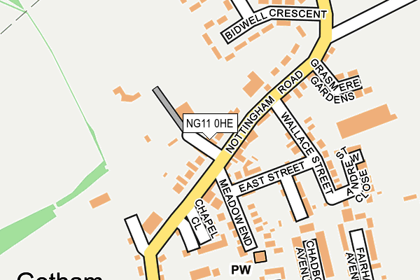 Map of SHAREWEB LIMITED at local scale