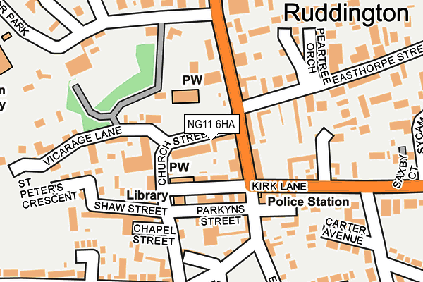 Map of RUBY RAE LTD at local scale