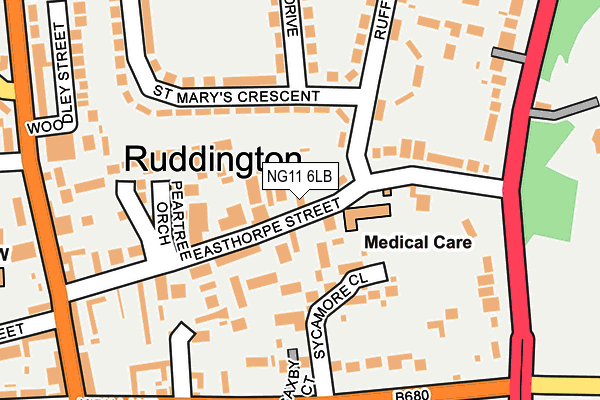 Map of W R WIGHTMAN HAULAGE LTD at local scale