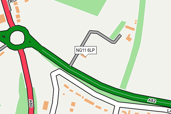 NG11 6LP map - OS OpenMap – Local (Ordnance Survey)
