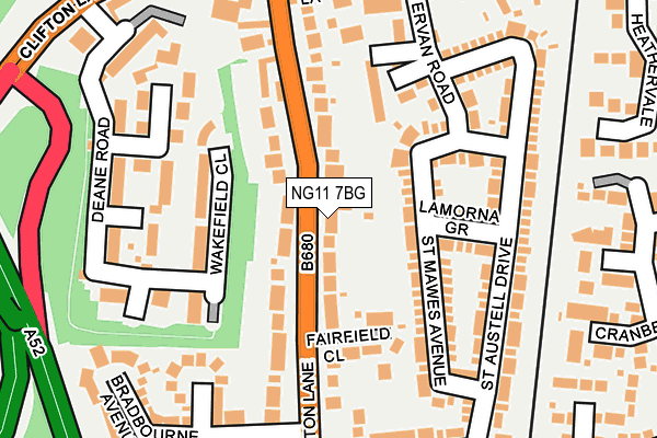 Map of CARBISS LIMITED at local scale