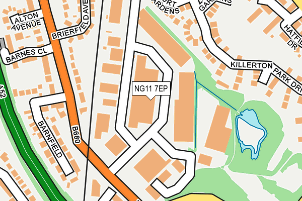 Map of WATTBIKE IP LIMITED at local scale