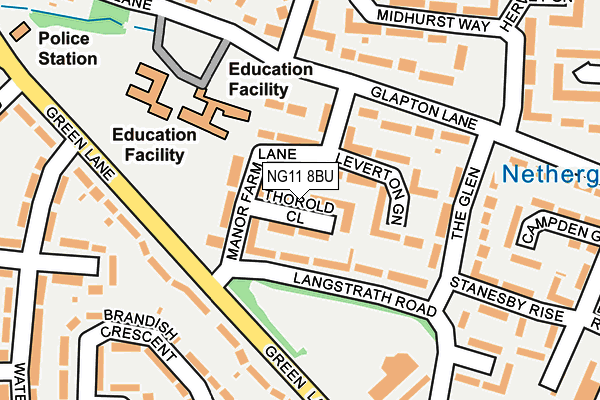 Map of STAFF44 LTD at local scale