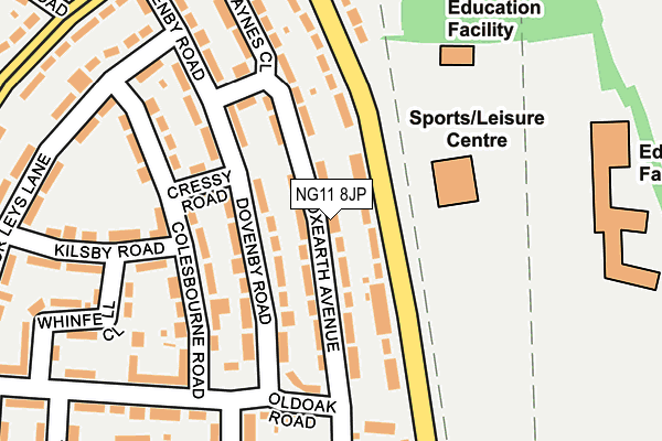 Map of STONEROCK FLATS MANAGEMENT COMPANY LIMITED at local scale