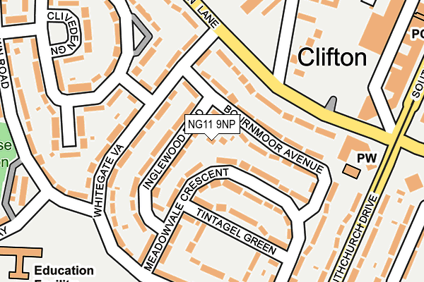 NG11 9NP map - OS OpenMap – Local (Ordnance Survey)