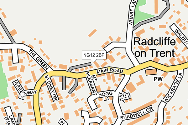 Map of TOM BROWN BUILDERS LIMITED at local scale