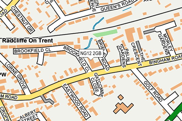 NG12 2GB map - OS OpenMap – Local (Ordnance Survey)