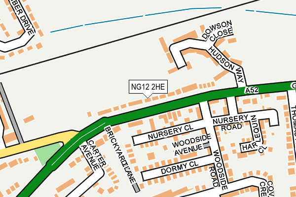 Map of FETC LTD at local scale