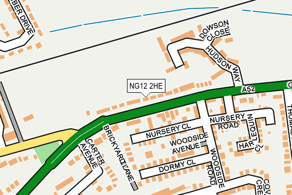 Map of GOLDRENDER LIMITED at local scale