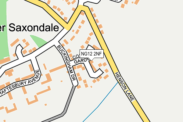 Map of SAXONDALE BUSINESS SERVICES LIMITED at local scale