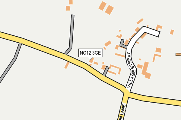 NG12 3GE map - OS OpenMap – Local (Ordnance Survey)